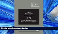 READ THE NEW BOOK Civil Procedure, A Modern Approach (American Casebook Series) READ PDF BOOKS