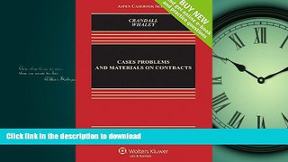 FAVORIT BOOK Cases, Problems, and Materials on Contracts [Connected Casebook] (Aspen Casebook)