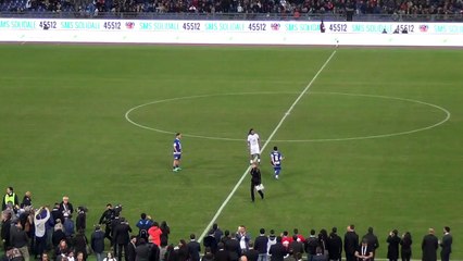 Maradona, Totti e Ronaldinho show - "Uniti per la Pace" a Roma