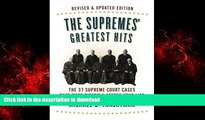 READ THE NEW BOOK The Supremes  Greatest Hits, Revised   Updated Edition: The 37 Supreme Court