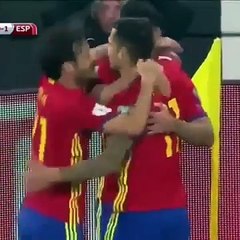 Italy VS Spain 1-1 | Goal highlights | Terrible Mistake by buffon (Oct-06-2016)