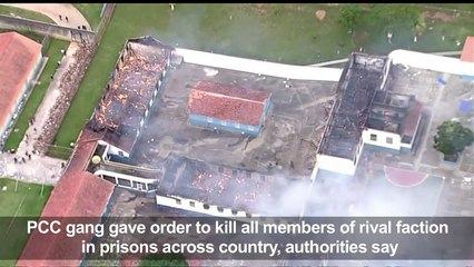 Violence erupts in Brazil prisons as crime gangs clash