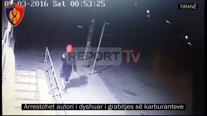 Report TV - Ja pamjet e grabitjeve te karburanteve dhe momenti i arrestimit të Geraldo Gucit