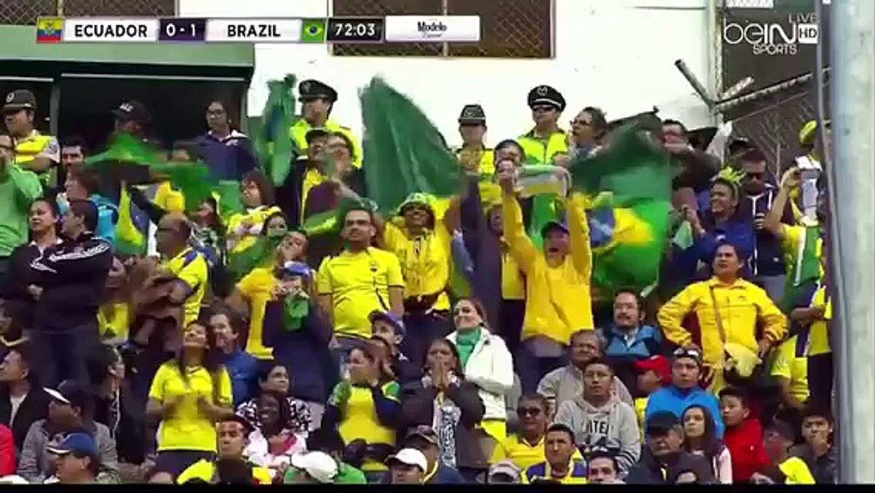 Brazil vs Ecuador 3-0 2016 All Goals & Highlights World Cup Qualifier Match - 2016