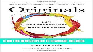 [PDF] Originals: How Non-Conformists Move the World Full Online