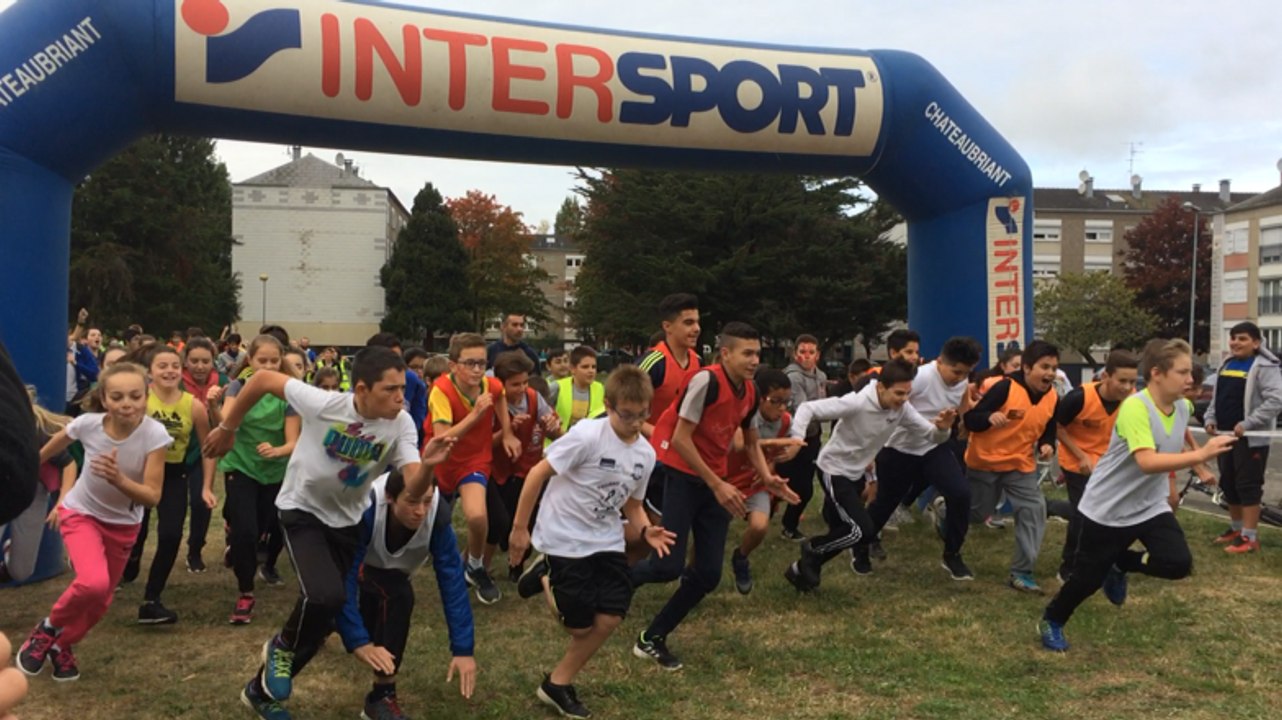 Départ du cross du collège de la Ville-aux-Roses