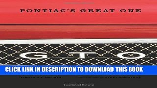 [PDF] FREE GTO: Pontiac s Great One [Read] Full Ebook