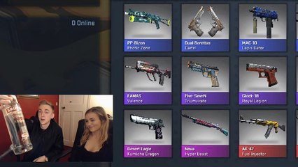 CS GO - DRUNK Case Opening!