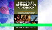Must Have PDF  Terrorist Recognition Handbook: A Practitioner s Manual for Predicting and