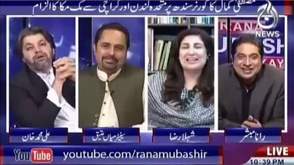 Hot Debate Between Shehla Raza & Ali Muhammad Khan, Shehla Started Personal Attack on Imran Khan