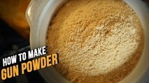 How To Make Gun Powder Masala | Homemade Dry Daal Chutney Recipe By Smita Deo | Basic Cooking