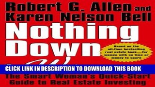 [PDF] Nothing Down for Women: The Smart Woman s Quick-Start Guide to Real Estate Investing Full