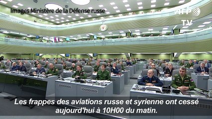 Syrie: l'armée russe annonce un arrêt des raids aériens