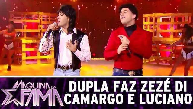 Dupla canta Zezé di Camargo e Luciano e dá show de nostalgia