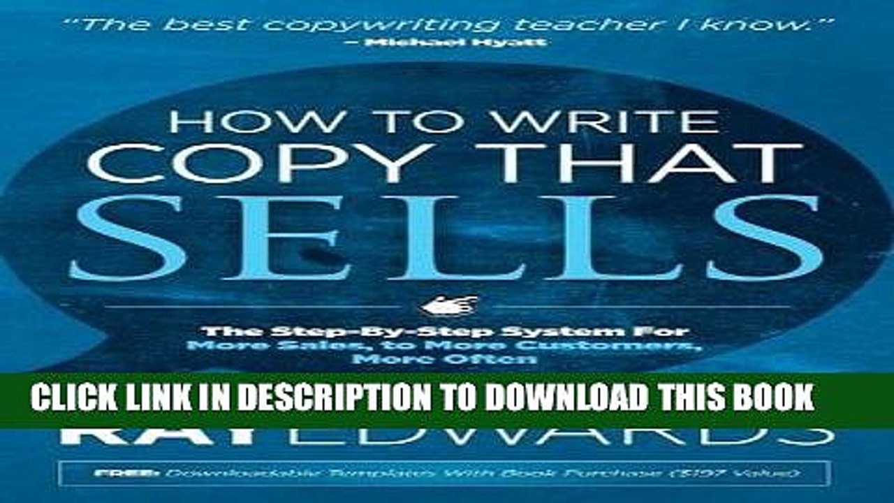 PDF] How to Write Copy That Sells: The Step-By-Step System for