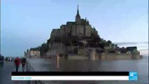 France: Iconic Mont-Saint-Michel turns into an island