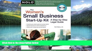 Big Deals  The Women s Small Business Start-Up Kit: A Step-by-Step Legal Guide  Full Ebooks Most