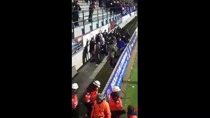 Hooligan Fight between FCV Dender and KFCO Beerschot fans Part#2