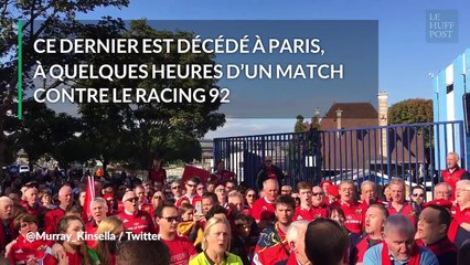 Les supporters du Munster rendent hommage à Anthony Foley !