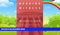 Books to Read  Bearing Witness: A Rachel Gold Novel (Rachel Gold Novels)  Best Seller Books Best