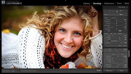 Smoothing Skin in Lightroom