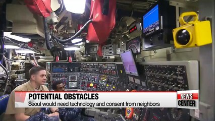 S. Korea considers plan to acquire nuclear-powered sub