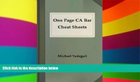 Full [PDF]  One Page Bar   Law School Cheat Sheets - CONTRACTS  READ Ebook Full Ebook