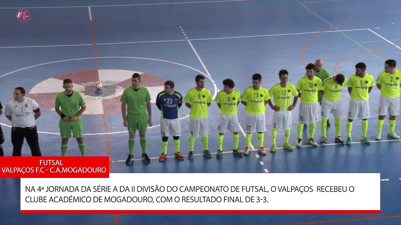 Campeonato Nacional 2ª Divisão | 16/17 | Série A | Valpaços 3-3 Mogadouro