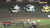 World of Outlaws Craftsman Sprint Cars Silver Dollar Speedway September 9th, 2016 | HIGHLIGHTS