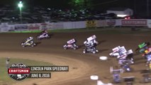 World of Outlaws Craftsman Sprint Cars Lincoln Park Speedway June 8th, 2016 | HIGHLIGHTS