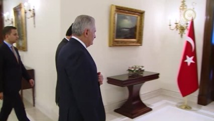 Başbakan Yıldırım, Pakistan Milli Meclis Başkanı Sadık'la Görüştü