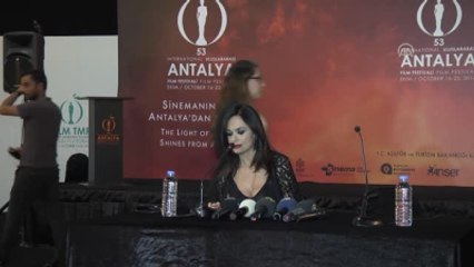 53. Uluslararası Antalya Film Festivali - Italyan Aktris Cucinotta