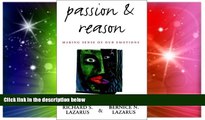 Must Have  Passion and Reason: Making Sense of Our Emotions  Premium PDF Full Ebook