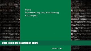 FREE PDF  Basic Bookkeeping and Accounting for Lawyers  BOOK ONLINE