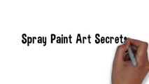 Spray Paint Art Techniques