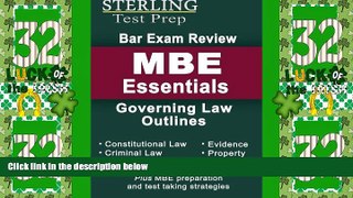 Big Deals  Sterling Bar Exam Review MBE Essentials: Governing Law Outlines (Sterling Test Prep)