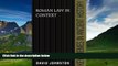 Books to Read  Roman Law in Context (Key Themes in Ancient History)  Best Seller Books Best Seller