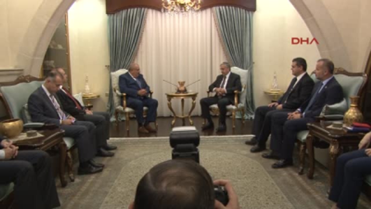 KKTC Cumhurbaşkanı Akıncı, Başbakan Yardımcısı Türkeş?i Kabul Etti