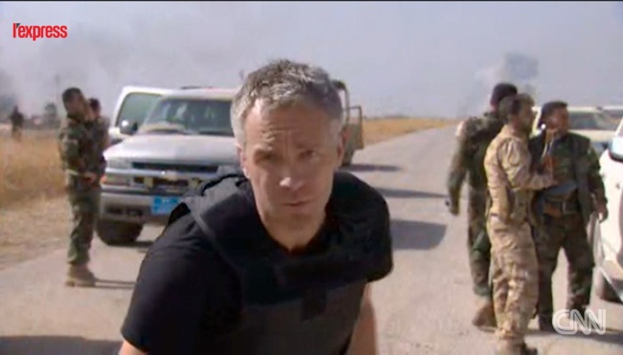 A Mossoul, un journaliste de CNN est pris dans une fusillade