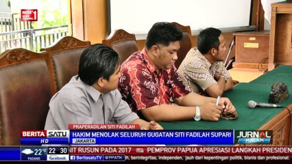 Hakim Tolak Gugatan Praperadilan Siti Fadilah Supari
