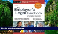 Big Deals  Employer s Legal Handbook, The: Manage Your Employees   Workplace Effectively  Full
