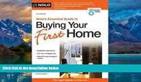 Books to Read  Nolo s Essential Guide to Buying Your First Home (Nolo s Essential Guidel to Buying