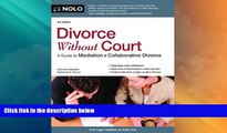 Must Have PDF  Divorce Without Court: A Guide to Mediation   Collaborative Divorce  Best Seller