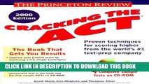 [BOOK] PDF Cracking the ACT with CD-ROM, 2000 Edition (Cracking the Act Premium Edition)