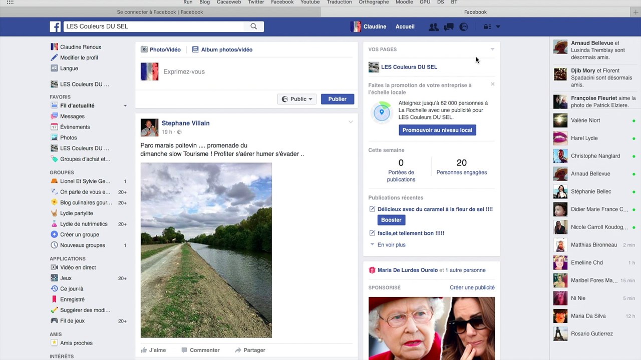 Facebook : les bases