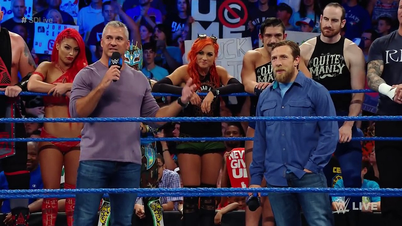 Shane McMahon and Daniel Bryan announce huge title opportunity: SmackDown Live, July 26, 2016