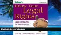 Big Deals  Know Your Legal Rights: Protect Yourself from Common Legal Problems That Can Really