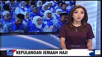 Kepulangan Jamaah Haji Disambut Tangis Haru Keluarga