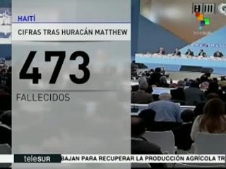 Haití: ya suman 2.1 millones de afectados por huracán Matthew