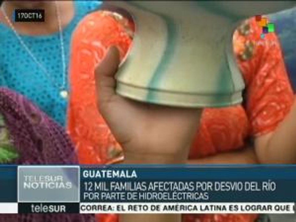 Guatemala: denuncian apropiación de río Cahabón por hidroeléctricas